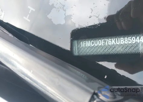 2019 Ford Escape S из США, поврежденный, VIN 1FMCU0F76KUB85944